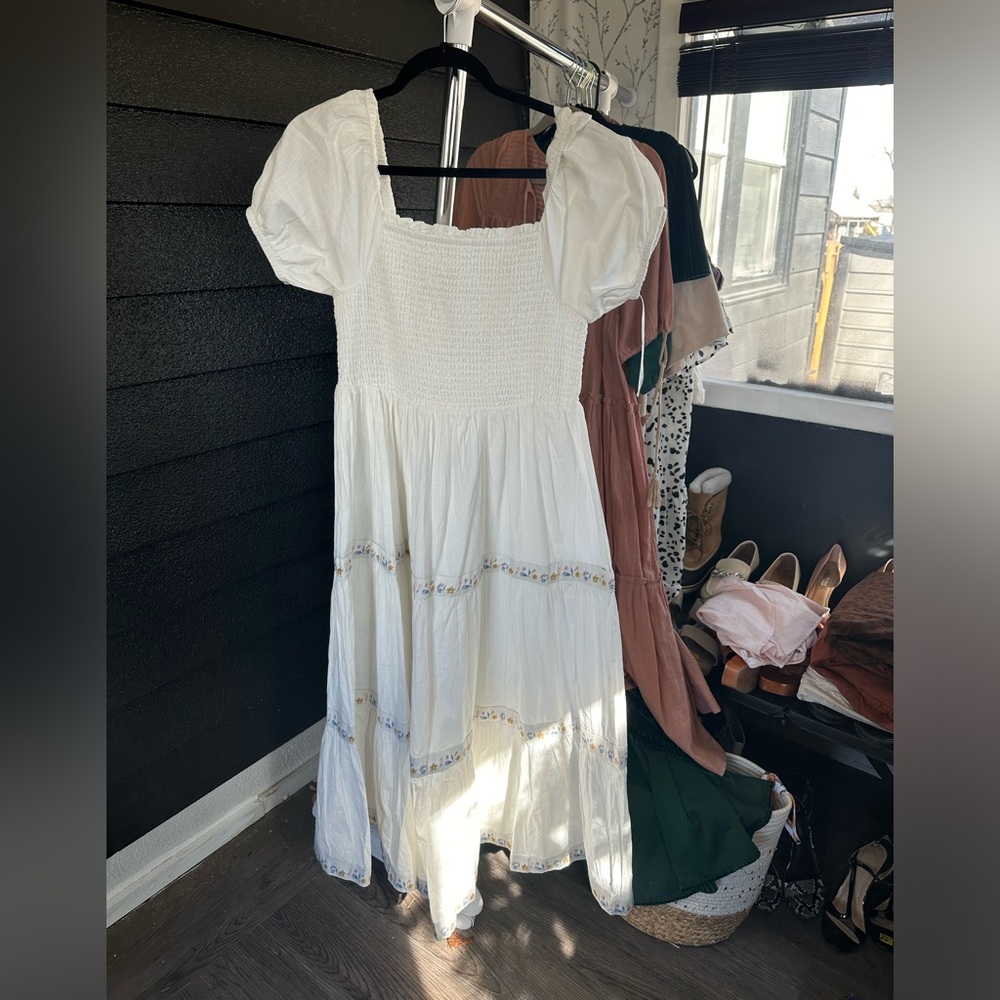 Floral maxi dress